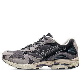 Кроссовки wave rider 10 'rock black' Mizuno, черный d1ga246401 | black/grey