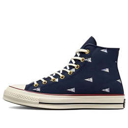 Кроссовки chuck 70 high 'nautical flag' Converse, синий a04965c | navy/ultraviolet/egret