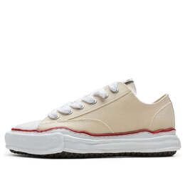 Кроссовки peterson low og sole canvas se 'natural' Maison Mihara Yasuhiro, бежевый a04fw729-brn | beige/white/red