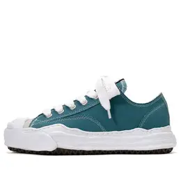 Кроссовки hank og sole canvas low-top sneaker 'blue' Maison Mihara Yasuhiro, белый a05fw702-whtgrn | white/blue