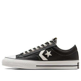 Кроссовки star player 76 fall leather 'black white' Converse, черный a06204c | black / white
