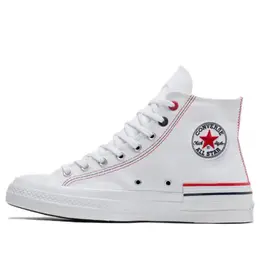Кроссовки chuck 70 retro denim 'white' Converse, белый a06853c | white/red