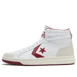 Кроссовки pro blaze classic mid 'white alley brick' Converse, белый a07098c | white/black/alley brick