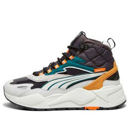 Кроссовки rs-x hi 'dark coal glacial grey' Puma, черный 392718-02 | dark coal/glacial grey
