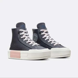 Кроссовки chuck taylor all star high top cruise 'grey pink' Converse, серый a07974c | grey/pink/white