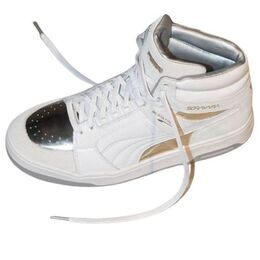 Кроссовки slipstream mid x sorayama 'white silver' Puma, белый 394616-01 | puma white/puma silver