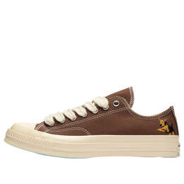 Кроссовки x golf le fleur chuck 70 low 'darryl brown' Converse, мультиколор a11675c | dachshund/multi/winter white