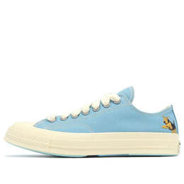 Кроссовки x golf le fleur chuck 70 low 'darryl blue' Converse, голубой a11678c | milky blue/multi/winter white