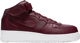 Кроссовки Nike Air Force 1 Mid 'Night Maroon', красный 819677661 | red