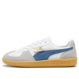 Кроссовки palermo leather 'white blue horizon' Puma, белый 396464-14 | white/blue horizon/gum