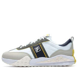 Кроссовки athletics brick shoes 'white grey yellow' Fila, белый f12m211119fwp | white/yellow/grey