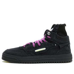 Кроссовки off-court high top sneakers /purple Off-White, черный omia065e20fab0011000 | black