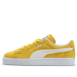 Кроссовки suede classic 21 'honey mustard' Puma, желтый 399103-04 | yellow/white