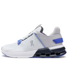 Кроссовки cloudnova flux 'undyed white cobalt' On Running, белый 3md10261146 | undyed white/cobalt