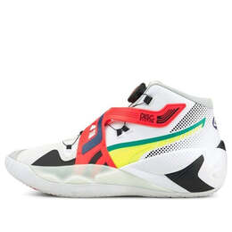 Кроссовки disc rebirth 'white multi' Puma, белый 193934-01 | white/black/yellow/orange/green