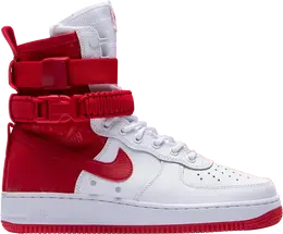 Кроссовки Nike SF Air Force 1 High 'University Red', красный ar1955 100 | red