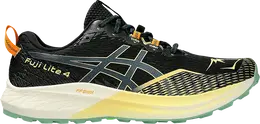 Asics Кроссовки Fuji Lite 4 'Black Bright Yellow', черный 1011b698 002 | black