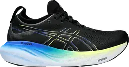 Asics Кроссовки Gel Nimbus 25 Wide 'Black Glow Yellow', черный 1011b625 004 | black