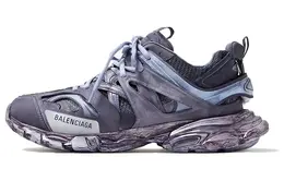 Кроссовки мужские Balenciaga Track, синий / фиолетовый 542023w3cs54400 | blue