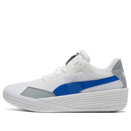 Кроссовки clyde all pro team 'royal blue white' Puma, белый 195509-06 | white/royal blue