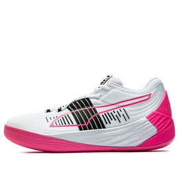 Кроссовки fusion nitro 'white black pink' Puma, белый 195514-09 | white/black/pink