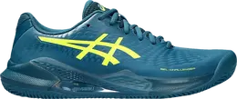 Asics Кроссовки Gel Challenger 14 Clay 'Restful Teal Safety Yellow', бирюзовый 1041a449 400 | teal
