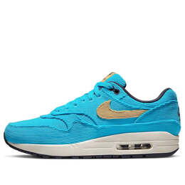 Кроссовки air max 1 'corduroy baltic blue' Nike, синий fb8915-400 | baltic blue/sesame-gridiron-sail