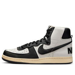 Кроссовки terminator high 'vintage panda' Nike, мультиколор fd0394-030 | phantom/black/pale vanilla/sail