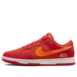 Кроссовки dunk low 'atl' Nike, красный fd0724-657 | university red/bright crimson