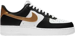 Кроссовки Nike Air Force 1 '07 'Black Gold', черный cz9189 001 | black