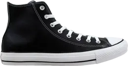 Кроссовки Converse Chuck Taylor All Star Leather Hi Black, черный 132170c | black