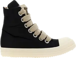 Кроссовки Rick Owens Lido DRKSHDW Jumbo Lace Puffer High 'Black Pearl', черный du01d1818 brw2 9811 | black