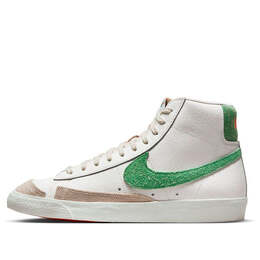 Кроссовки blazer mid '77 vintage 'sail stadium green' Nike, мультиколор fd0759-133 | sail/safety orange/black/stadium green