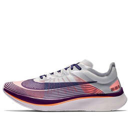 Кроссовки lab zoom fly sp 'neutral indigo' Nike, серый aa3172-500 | gray/orange/purple