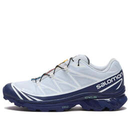 Кроссовки xt-6 gtx 'blue print heather white' 472919 Salomon, синий 472919 / l47291900 | blue print/heather/white