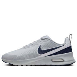 Кроссовки air max nuaxis 'light smoke grey obsidian' Nike, серый fd4329-003 | light smoke grey/cyber/white/obsidian