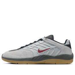 Кроссовки sb vertebrae 'light smoke grey team red' Nike, серый fd4691-004 | light smoke grey/dark team red/dark smoke grey/black/gum light brown