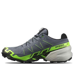 Кроссовки speedcross 6 'grey green' 473019 Salomon, серый 473019 / l47301900 | gray/green