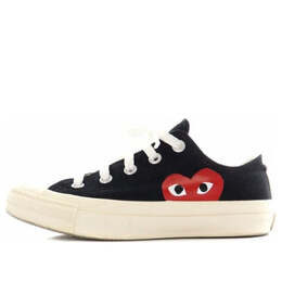 Кроссовки x comme des garcons play chuck taylor all star lo 'black' Converse, черный 1ck712 | black