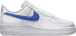 Nike Кроссовки Air Force 1 '07 'Embossed Hoops - Racer Blue', белый fd0667 100 | white