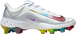 Nike Кроссовки Alpha Huarache Elite 4 Low MCS 'Rainbow', белый fq7724 106 | white