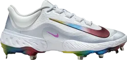 Nike Кроссовки Alpha Huarache Elite 4 Low 'Rainbow', белый fd2745 106 | white
