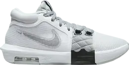 Nike Кроссовки LeBron Witness 8 'White Light Smoke Grey', белый fb2239 100 | white