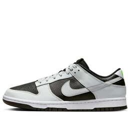 Кроссовки dunk low 'reverse panda neon' Nike, черный fd9756-001 | black/white