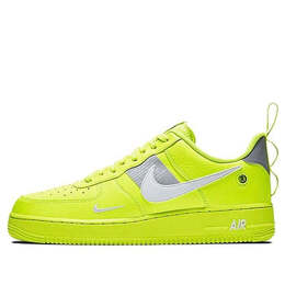 Кроссовки air force 1 '07 lv8 'overbranding' Nike, мультиколор aj7747-700 | volt/white-black-wolf grey