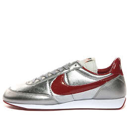 Кроссовки air tailwind night track 'disco' Nike, серебряный 518481-061 | metallic silver/deep red-metallic silver