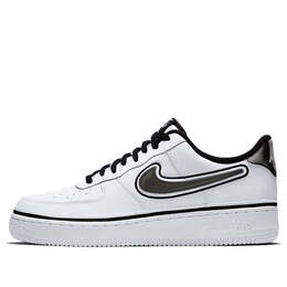 Кроссовки air force 1 '07 lv8 sport 'spurs' Nike, черный aj7748-100 | black/white