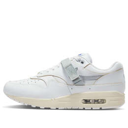 Кроссовки air max 1 timeless 'time warp'` Nike, белый fj5472-121 | white/neutral grey/varsity royal/coconut milk