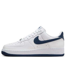 Кроссовки air force 1 '07 'white midnight navy' Nike, белый fj4146-104 | white/midnight navy