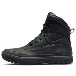 Кроссовки mens woodside 2 winter boots 'triple black' Nike, черный 525393-090 | black/black-black